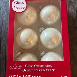 Ashland Glass Ornaments - 6 Pack